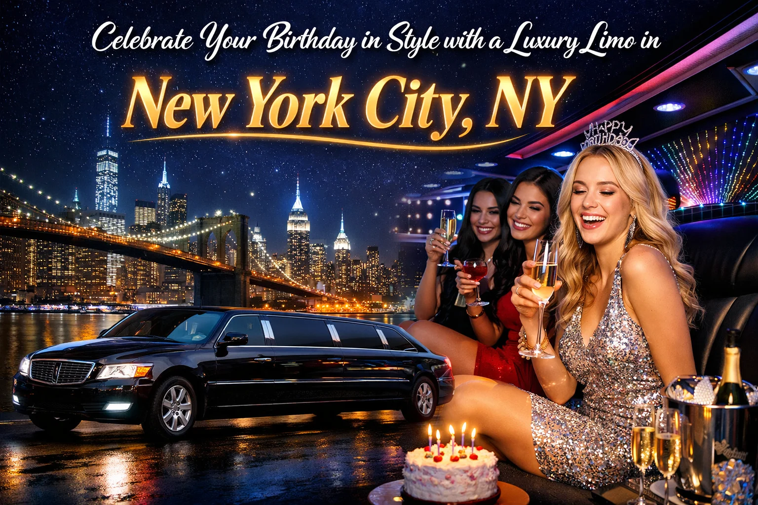 Birthday limo service