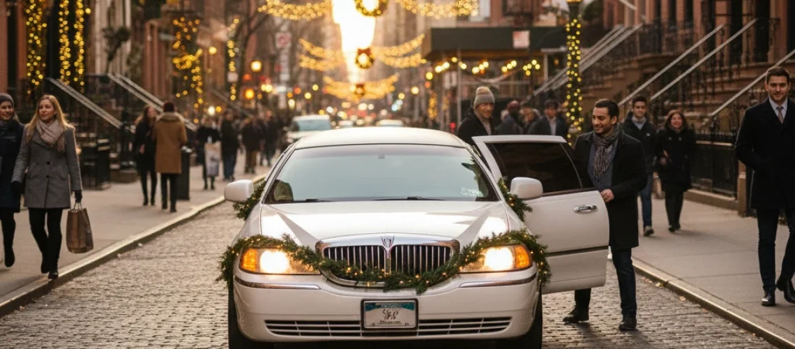 Experience NYC Holiday Lights with Limousine New York NY