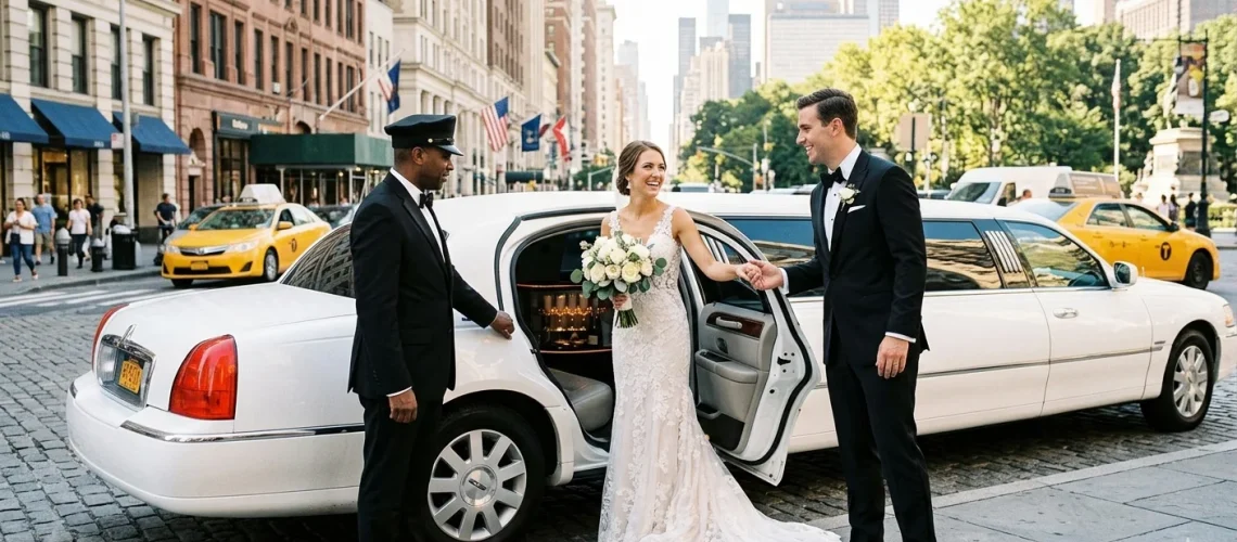wedding limo